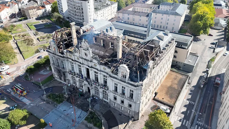 Hôtel de Ville de Limoges incident 2026
